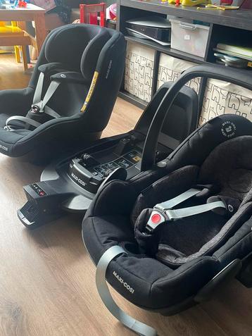 Maxi cosi pebble pro + pearl pro 2 + basis family fix 3 beschikbaar voor biedingen