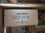 Likeurglazen en karaf  sevice liqueur, Ophalen