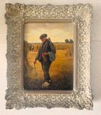 Boer op de akker ca. 1930 - ges. Jan Boer of J. de Boer, Antiquités & Art, Art | Peinture | Classique, Enlèvement ou Envoi
