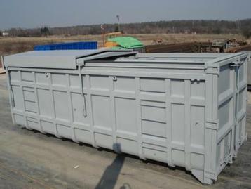 container met schuifdaken, Zakelijke goederen