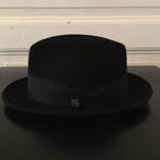 Stetson Temple Fedora Hat - Maat 59 - (7 3/8). Made in USA., Enlèvement ou Envoi, Comme neuf