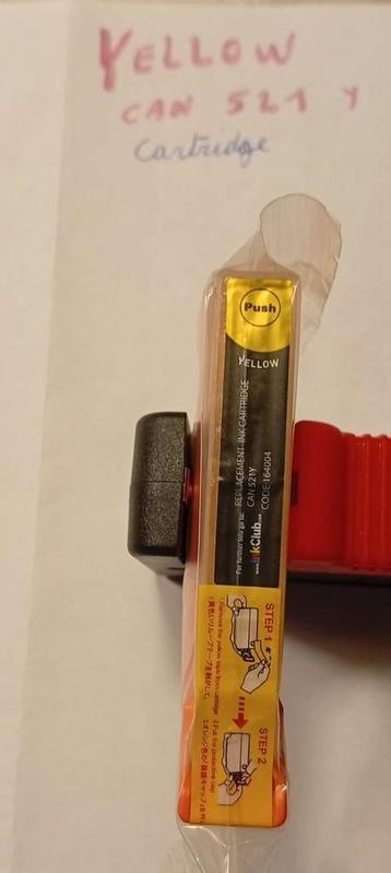 Canon cartridge yellow 521 beschikbaar voor biedingen