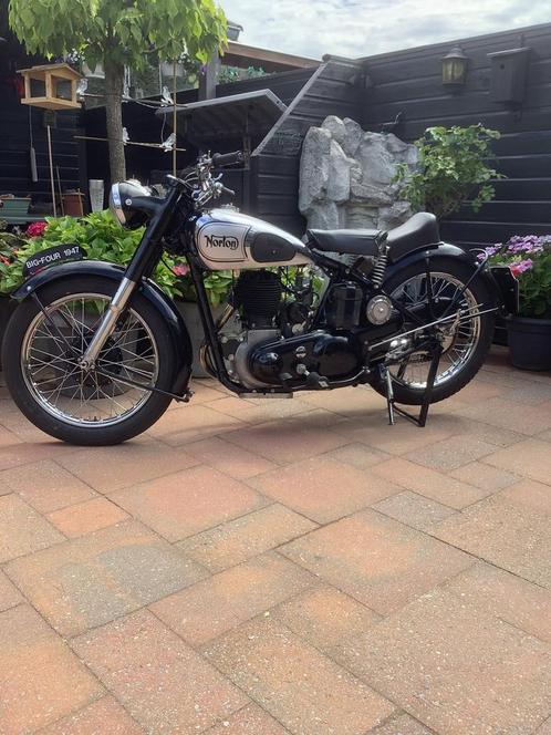 Norton big four b,j 1947 met nl kenteken., Motoren, Motoren | Oldtimers, 1 cilinder, Ophalen