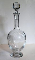 Carafe en cristal au plomb BACCARAT France avec ornements ta, Enlèvement ou Envoi