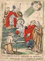 C.De Boudt : 18de e Praesentatio perkament, Collections, Religion, Enlèvement ou Envoi