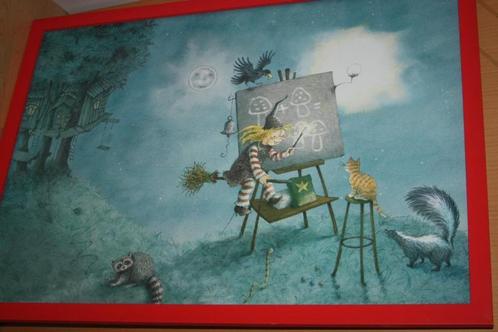 Originele Poster , Lotje , kindeboek afbeelding 70x50 cm, Enfants & Bébés, Chambre d'enfant | Aménagement & Décoration, Comme neuf