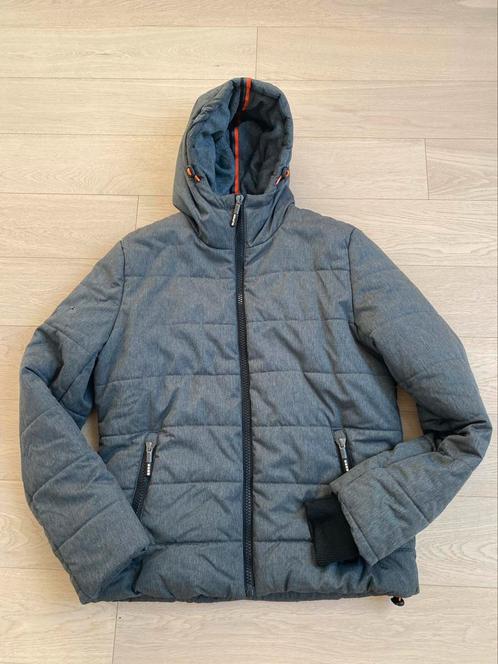 Manteau d'hiver gris de SuperDry, Vêtements | Hommes, Vestes | Hiver, Comme neuf, Taille 56/58 (XL), Gris, Enlèvement