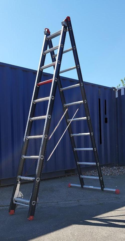 Alu Ladders Prof.1-2-3 delige, Altrex, Solide, ..met Revisie, Doe-het-zelf en Bouw, Ladders en Trappen, Opvouwbaar of Inschuifbaar