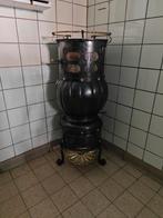Antiek "alles brander" kachel, Huis en Inrichting, Kachels, Ophalen, Zo goed als nieuw, Hout