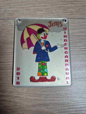 Carnaval Aalst medaille De jefkes van sint - anna 2018 beschikbaar voor biedingen