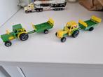 Tracteurs Majorette avec remorque, Comme neuf, Speelgoed, Enlèvement ou Envoi, Tracteur et Agriculture