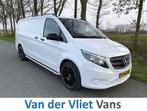 Mercedes-Benz Vito 111 CDI E6 115pk XL L3 3 zits Lease €35, Auto's, Te koop, Airconditioning, Gebruikt, 750 kg