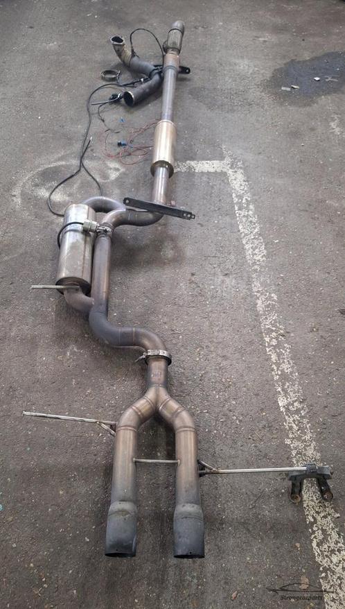 Downpipe 3 inch met kleppen systeem VW Scirocco Golf 6 CAVD, Auto-onderdelen, Uitlaatsystemen, Volkswagen, Gebruikt, Ophalen of Verzenden