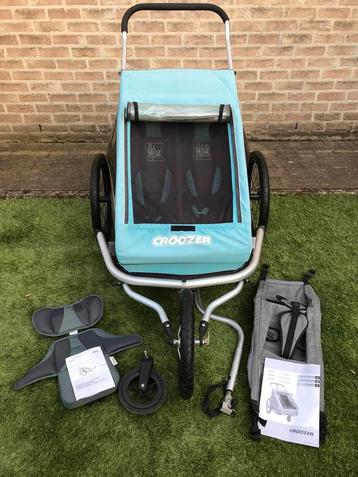 Croozer kid for 2 fietskar VERING hangmatje verkleiner, Fietsen en Brommers, Ophalen, Gebruikt, Opvouwbaar, Croozer