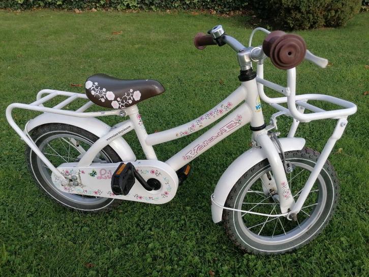 14" meisjesfiets / kinderfietsje, Fietsen en Brommers, Fietsen | Meisjes, Gebruikt, 14 inch of minder, Handrem, Ophalen