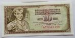 Joegoslavië 10 Dinara 1968, Postzegels en Munten, Bankbiljetten | Europa | Niet-Eurobiljetten, Ophalen of Verzenden, Joegoslavië