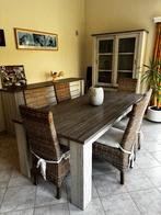 Salle à manger moderne complète +meubles salon, Maison & Meubles, Salles à manger complètes, Enlèvement, Comme neuf, Moderne, 6 à 8 chaises