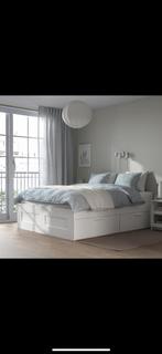 Bed 180x200, Huis en Inrichting, Ophalen, Zo goed als nieuw, Tweepersoons, 180 cm