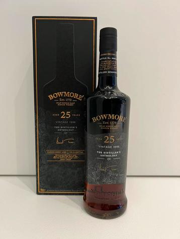 Bowmore 25Yo Vintage 1996 beschikbaar voor biedingen