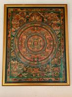 KADER ZIJDE BATIK THANGKA, Antiek en Kunst, Ophalen