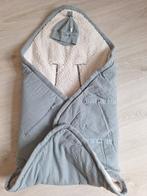 Bemini wikkelcape met muts: blauw, Kinderen en Baby's, Ophalen, Zo goed als nieuw, 85 tot 100 cm, Deken