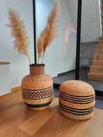 Vaas incl takken en poef, Huis en Inrichting, Ophalen, Zo goed als nieuw