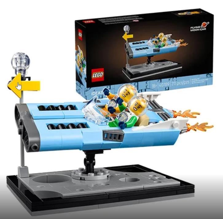 Lego Idaeas Limited Edition 40789 -  Vliegende maanauto, Kinderen en Baby's, Speelgoed | Duplo en Lego, Nieuw, Lego, Complete set