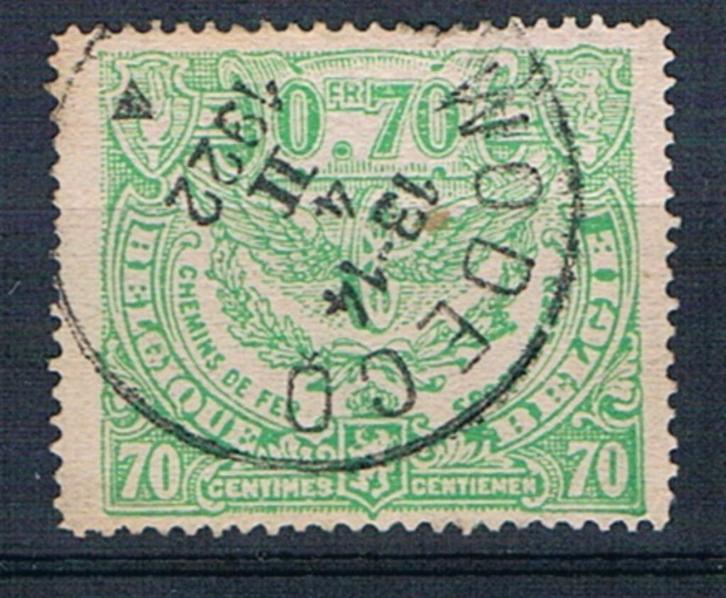 TR 68 met stempel Wodecq 4 II 1922, Postzegels en Munten, Postzegels | Europa | België, Gestempeld, Overig, Overig, Met stempel