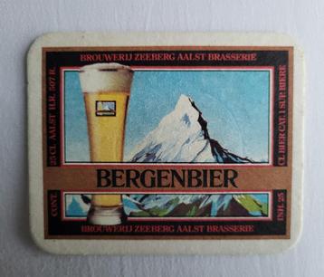 bierviltje bergenbier brouwerij zeeberg aalst bierkaartje beschikbaar voor biedingen