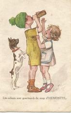 vintage publicite  d'HEMOSTYL, Ophalen of Verzenden, Gelopen, Ambachten of Beroep