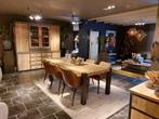 Eetkamer set in teakhout einde collectie!, Ophalen, Nieuw
