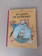 Stripalbum Kuifje.  HET GEHEIM VAN DE EENHOORN.  JAAR 1946, Boeken, Gelezen, Eén stripboek, Ophalen of Verzenden, Hergé