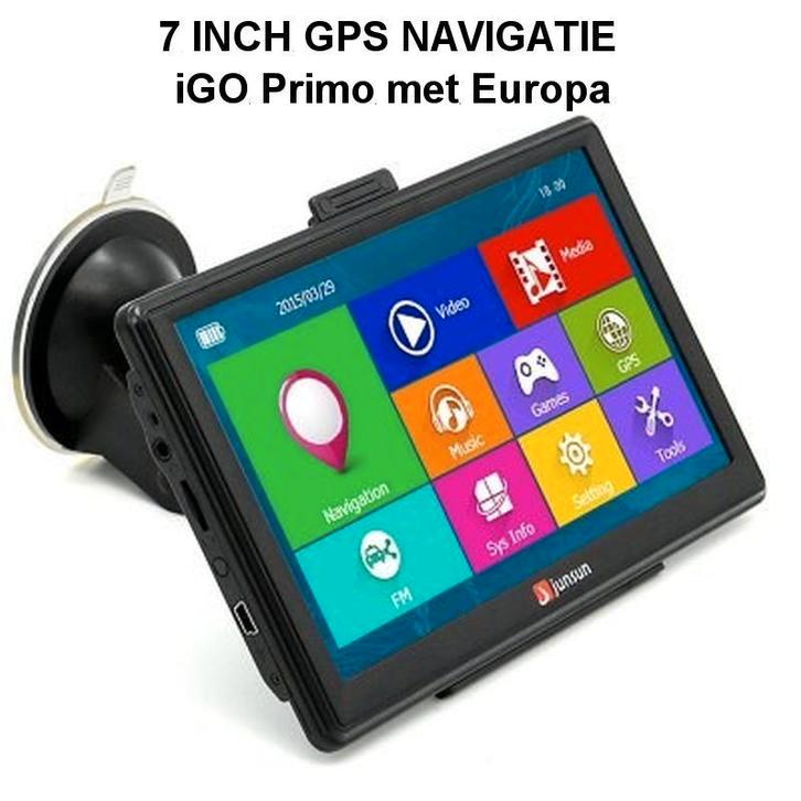 Nwe 7 inch GPS Navigaties voor Auto, Camper en Vrachtwagen, Auto diversen, Autonavigatie, Nieuw, Ophalen of Verzenden