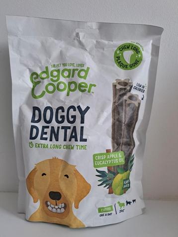 Edgar Cooper Doggy Dental sticks crisp apple & eucalyptus beschikbaar voor biedingen