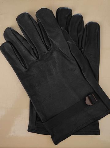 ABL zwarte leren handschoenen beschikbaar voor biedingen