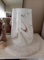 Vintage wit gedraaide vaas, Enlèvement, Blanc