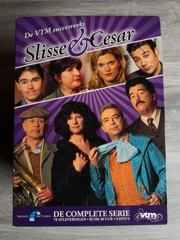 dvd box slisse en ceasar (VTM) - complete reeks  beschikbaar voor biedingen