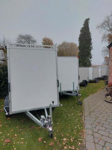 Gesloten aanhangwagens van 750kg tot 3500kg -ook maatwerk beschikbaar voor biedingen