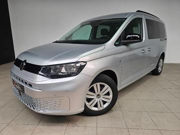 Volkswagen Caddy 2.0 TDi 7pl DSG, Autos, 90 kW, Argent ou Gris, Achat, Euro 6