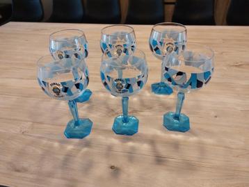 Bombay Sapphire gin glazen 6 stuks beschikbaar voor biedingen