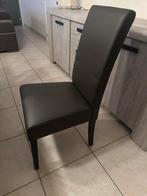 Matte donkergrijze stoelen, Huis en Inrichting, Ophalen, Zo goed als nieuw