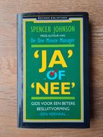 Boek Ja of Nee - Spencer Johnson, Spencer Johnson, Utilisé, Enlèvement ou Envoi