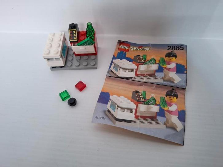 LEGO System Town set 2885 Ice Cream Seller ijsverkoper, Kinderen en Baby's, Speelgoed | Duplo en Lego, Gebruikt, Lego, Ophalen of Verzenden