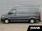 Volkswagen Crafter 35 2.0TDI 177PK L3H3 Automaat Exclusive L, Auto's, Stof, Gebruikt, Euro 6, 4 cilinders