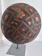 Grote Luba Kalebas kom - Privé collectie Matadi Congo 1950, Verzenden