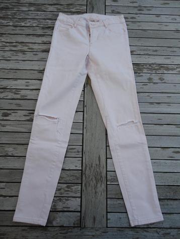 Jeansbroek Vila (maat: S)(lichtroze) beschikbaar voor biedingen