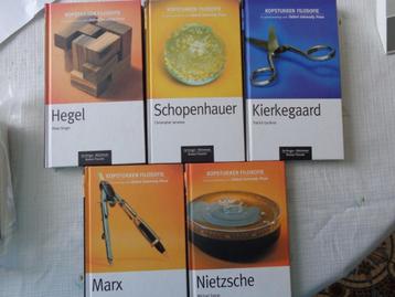 Kopstukken filosofie nr11, 12, 13, 14, 15 beschikbaar voor biedingen