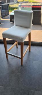 Vier barstoelen Ikea voor hoge tafel/keukeneiland, Ophalen, Gebruikt, Wit, Vier