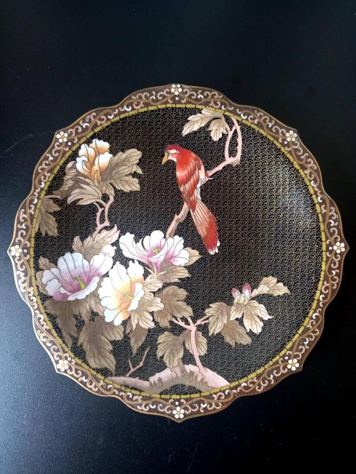 Assiette cloisonné, Antiek en Kunst, Antiek | Keramiek en Aardewerk, Ophalen of Verzenden