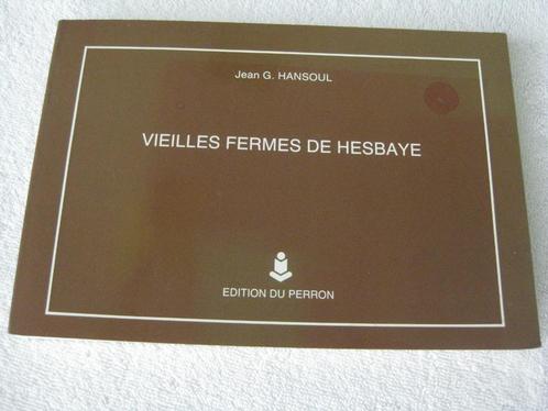 Hesbaye – Jean Hansoul - EO 1989 – rare, Livres, Histoire nationale, Enlèvement ou Envoi